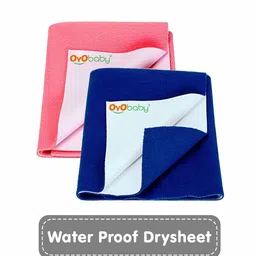 OyO Baby Infants Pack Of 2 Cotton Water Resistant Mattress Protector-image-46