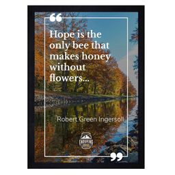 Gallery99 Blue and Orange Motivational Quote Texture Paper Wall Art-image-83