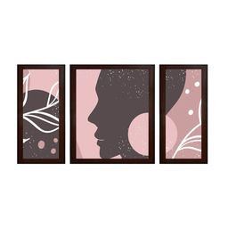 WENS Set Of 3 Multicolored Abstract Wall Art image 2