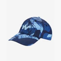 Wildcraft Adults Navy Blue & Blue Printed Cotton Baseball Cap-image-71