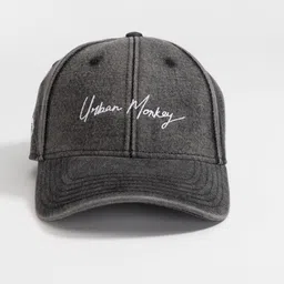 Urban Monkey Unisex Embroidered Cotton Baseball Cap image 3