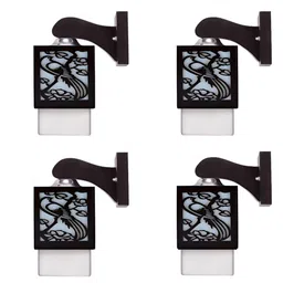 Gojeeva Black Wood Square Shaped Wall Lamp-picture-47