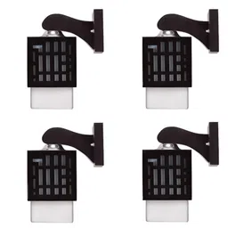 Gojeeva Black Wood Square Shaped Wall Lamp-image-98