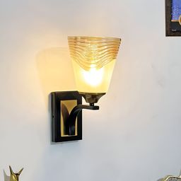 Cruv Gold-Toned Contemporary Abstract Shaped Wall Lamp-image-18