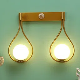MFD HOME FURNISHING Golden Contemporary Wall Lamp-picture-45