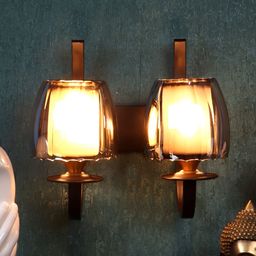 ELIANTE Brown Iron Contemporary Cylinder Shaped Wall Lamp-image-20