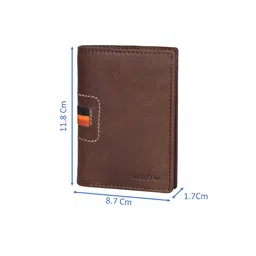 Sassora Unisex Leather Two Fold Wallet image 3
