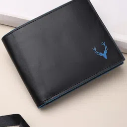 Allen Solly Men Printed Leather Two Fold Wallet-0