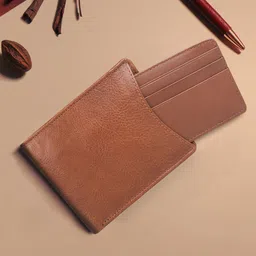 Hidesign Men Tan Textured Leather Two Fold Wallet-picture-8