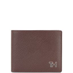 Tommy Hilfiger Men Textured Leather Two Fold Wallet-image-58