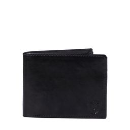 Keviv Men Black Leather Two Fold Wallet-image-25
