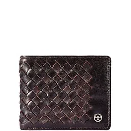 Eske Men Textured RFID Leather Two Fold Wallet-picture-13