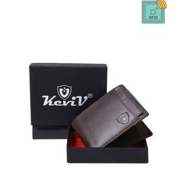 Keviv Men Brown Leather Two Fold Wallet-image-58