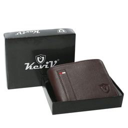 Keviv Men Brown Leather Two Fold Wallet-image-53