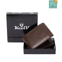 Keviv Men Brown Leather Two Fold Wallet-image-45