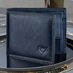 LORENZ Men Leather RFID Two Fold Wallet-16