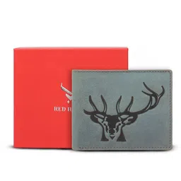 REDHORNS Men Animal Printed Leather Two Fold Wallet-48