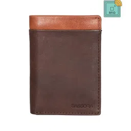 Sassora Unisex Leather Two Fold Wallet-47