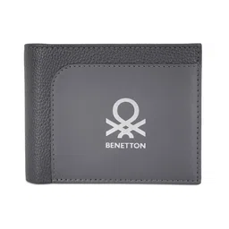 United Colors of Benetton Men Leather Two Fold Wallet-picture-17