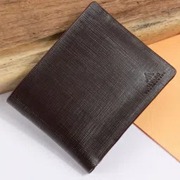 Alvaro Castagnino Men Brown Leather Two Fold Wallet-image-30