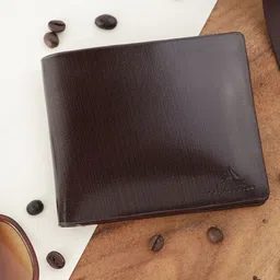 Alvaro Castagnino Men Brown Leather Two Fold Wallet-image-64