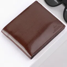 Alvaro Castagnino Men Brown Leather Two Fold Wallet-40