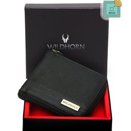 WildHorn Men Leather Zip Around Wallet-image-75