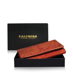 CALFNERO Women Brown Leather Two Fold Wallet-image-116