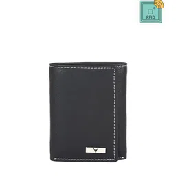 NAPA HIDE Men Leather Three Fold Wallet-34