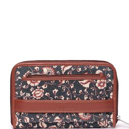 ZOUK Women Floral Printed Zip Around Wallet image 2