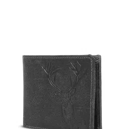 REDHORNS Men Graphic Printed Leather Two Fold Wallet image 3