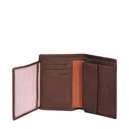 Sassora Unisex Leather Two Fold Wallet image 4
