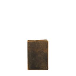 CALFNERO Unisex Brown Leather Passport Holder-image-74