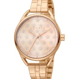 ESPRIT Women Embellished Brass Dial & Stainless Steel Straps Analogue Watch ES1L177M0105-image-17