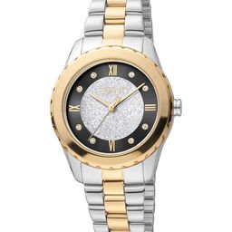 ESPRIT Women Embellished Brass Dial & Stainless Steel Straps Analogue Watch ES1L320M0165-image-19