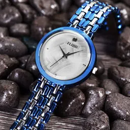 FLUID Women Bracelet Style Straps Analogue and Digital Watch FLWatch23-012-BL01-image-75