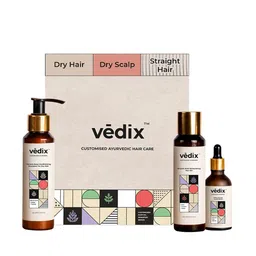 Vedix Customized Hair fall Control Regimen for Dry Hair -  Dry Scalp + Straight Hair-45
