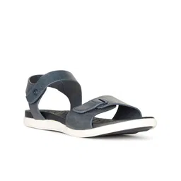 Bata Textured Open Toe Flats-10