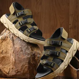 The Roadster Lifestyle Co. Men Velcro Closure Sport Sandals-picture-55