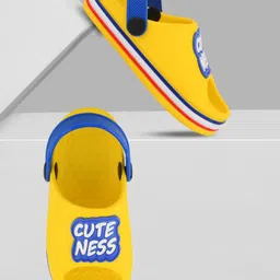 Smartots Kids Typography Applique Croslite Clogs-picture-32