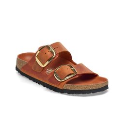 Birkenstock Arizona Narrow Width Buckles Leather Open Toe Flats-48