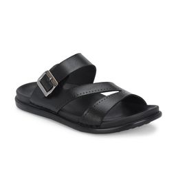 Azzaro Black Men Comfort Sandals-image-96