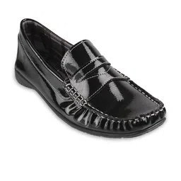 Catwalk Women Black Solid Loafers-38