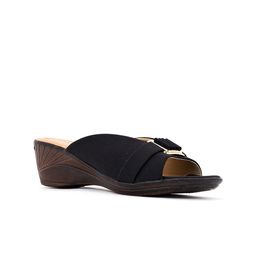 Khadims Open Toe Wedge Heels-10