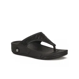 Sandak by Bata Embellished PU Wedges-15