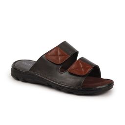 FAUSTO Men Leather Comfort Sandals-image-45