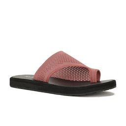 Bata Woven Design One Toe Flats-43