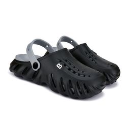 BERSACHE Men Textured Clogs-41
