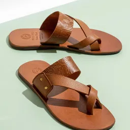 PRIVO by Inc.5 Men Leather Comfort Sandals-picture-43