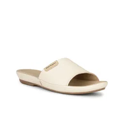 Hush Puppies Leather Open Toe Flats-52